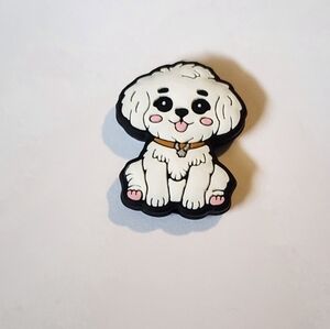 Dog Focal Bead Pets Beaded Pen Silicone Badge Clip Charm Keychain Animal‎ Puppy